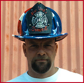 fire helmet front design